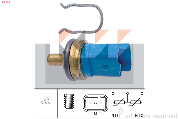 Temperatuursensor KW 530 293