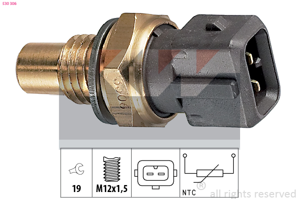 Olietemperatuursensor KW 530 306