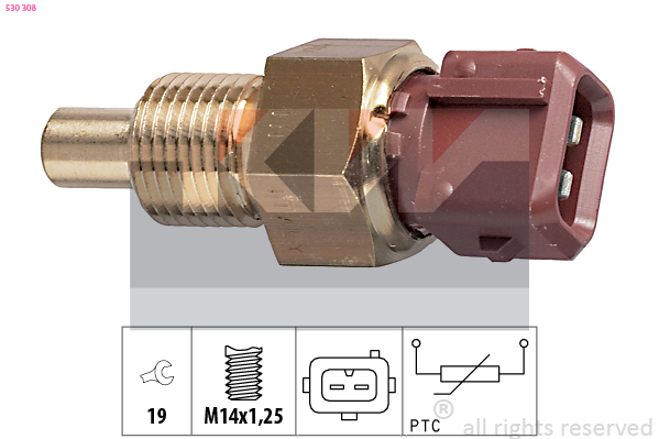 Temperatuursensor KW 530 308