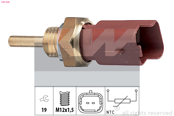 Temperatuursensor KW 530 326