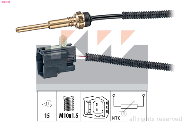 Temperatuursensor KW 530 331