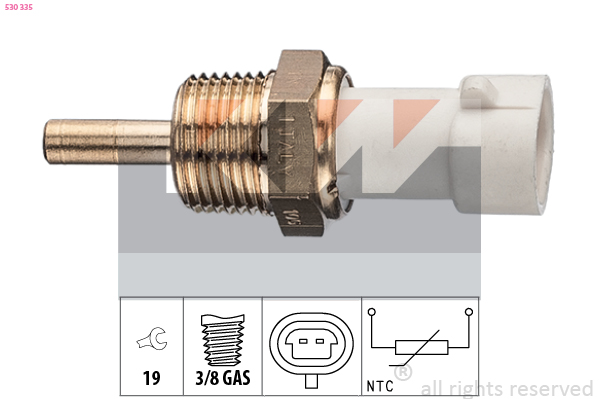 Temperatuursensor KW 530 335