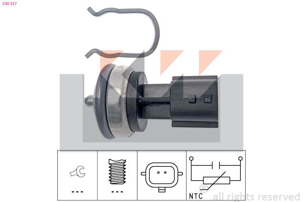 Temperatuursensor KW 530 337