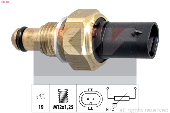 Brandstofdruk sensor KW 530 338