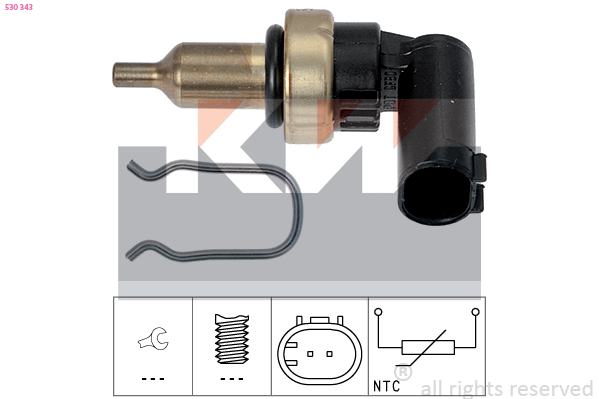 Temperatuursensor KW 530 343