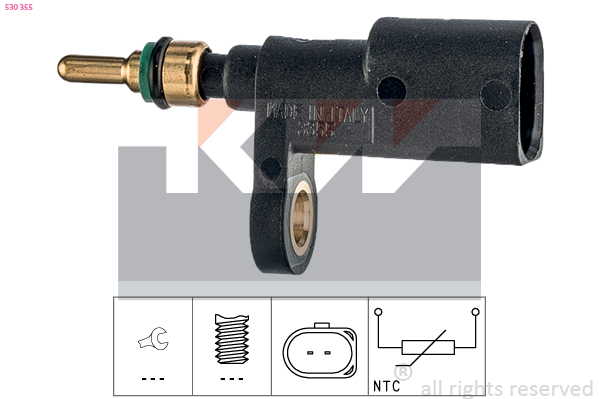 Temperatuursensor KW 530 355