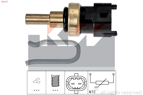 Temperatuursensor KW 530 357