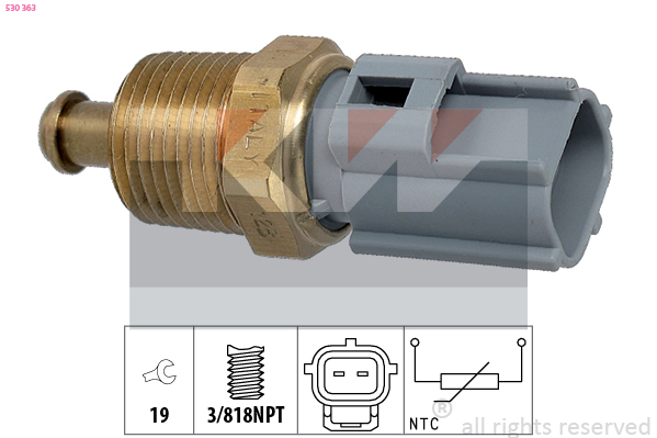 Olietemperatuursensor KW 530 363