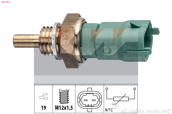 Brandstofdruk sensor KW 530 364