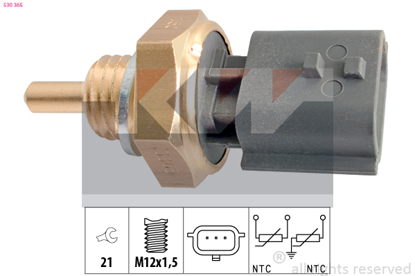 Temperatuursensor KW 530 365