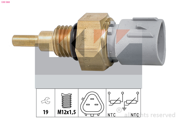 Temperatuursensor KW 530 368