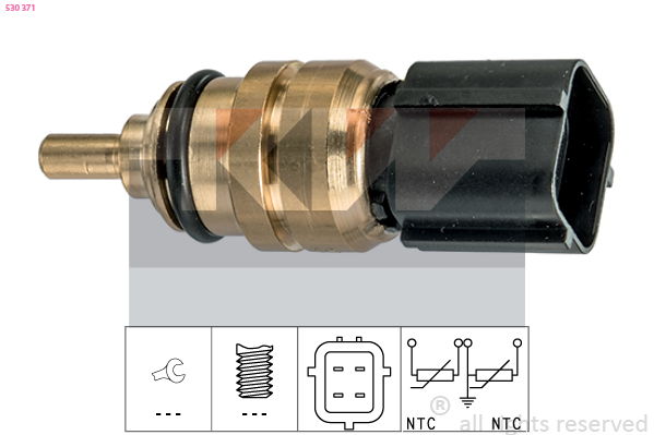 Temperatuursensor KW 530 371