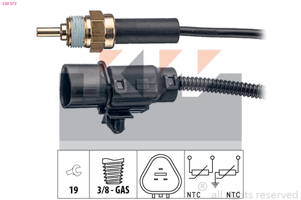 Temperatuursensor KW 530 373