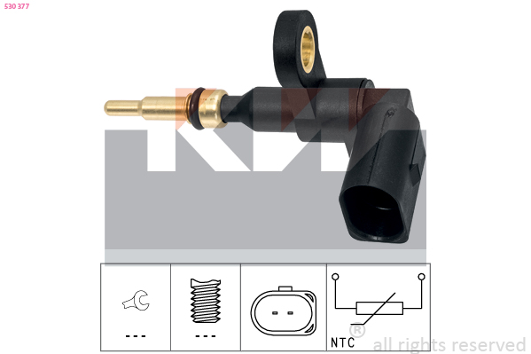 Temperatuursensor KW 530 377