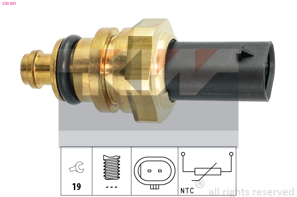 Temperatuursensor KW 530 401