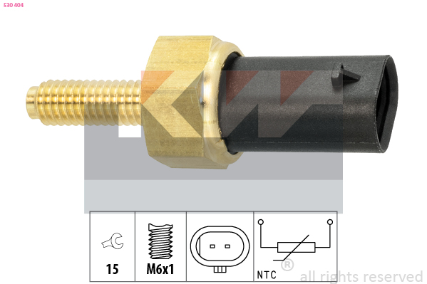 Temperatuursensor KW 530 404