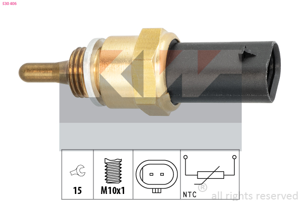 Olietemperatuursensor KW 530 406