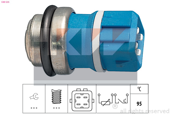 Temperatuursensor KW 530 535