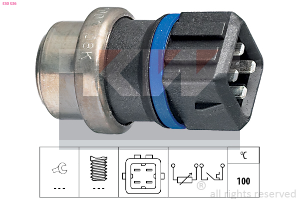 Temperatuursensor KW 530 536