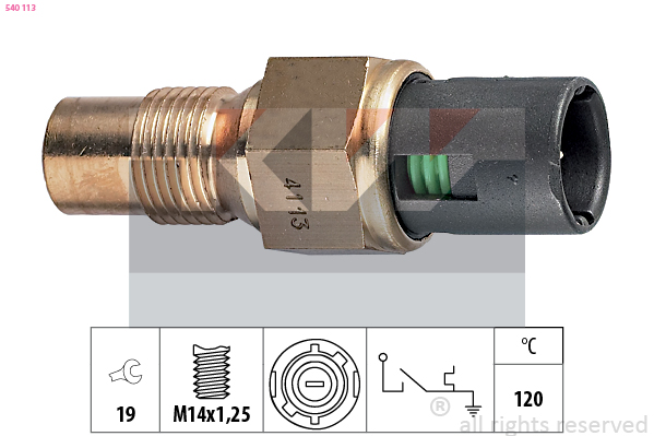 Temperatuurschakelaar KW 540 113
