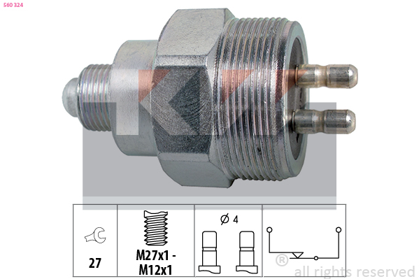 Achteruitrijlichtschakelaar KW 560 324