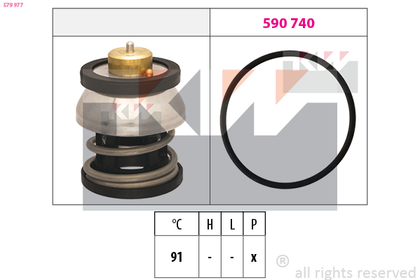 Thermostaat KW 579 977