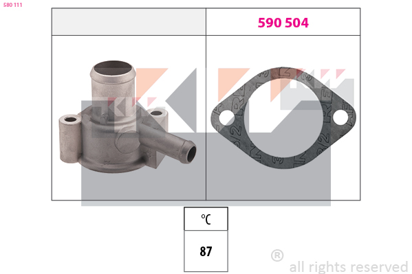 Thermostaat KW 580 111