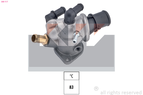 Thermostaat KW 580 117