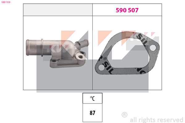 Thermostaat KW 580 159