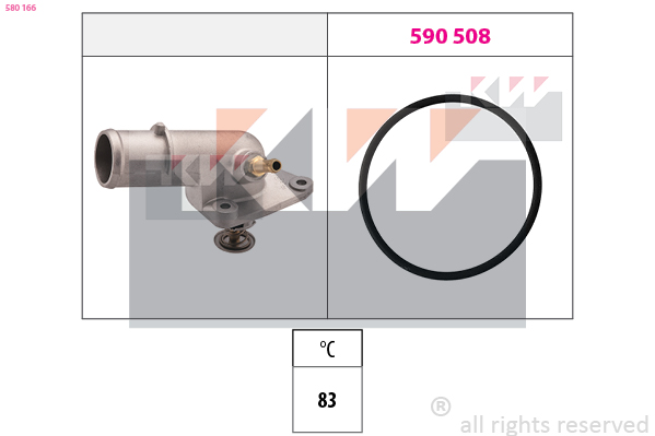 Thermostaat KW 580 166