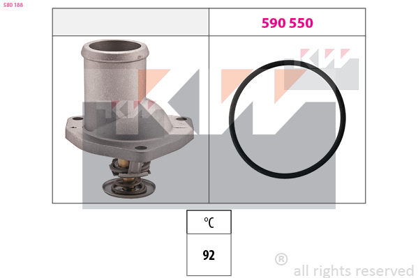 Thermostaat KW 580 188