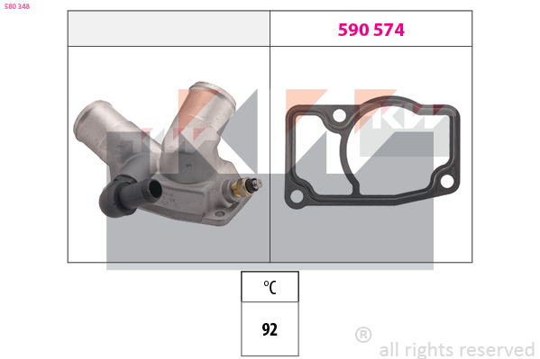 Thermostaat KW 580 348