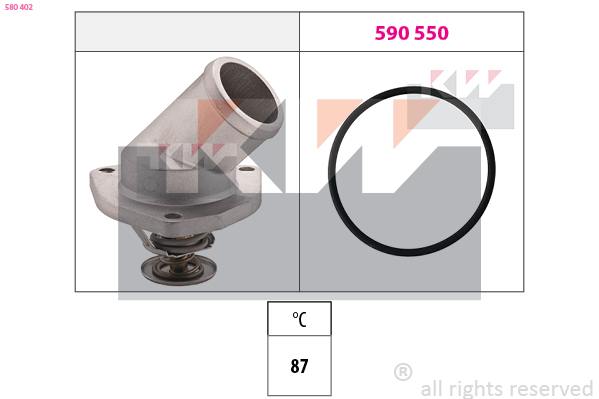 Thermostaat KW 580 402