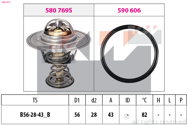 Thermostaat KW 580 413