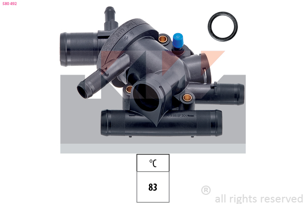 Thermostaat KW 580 492