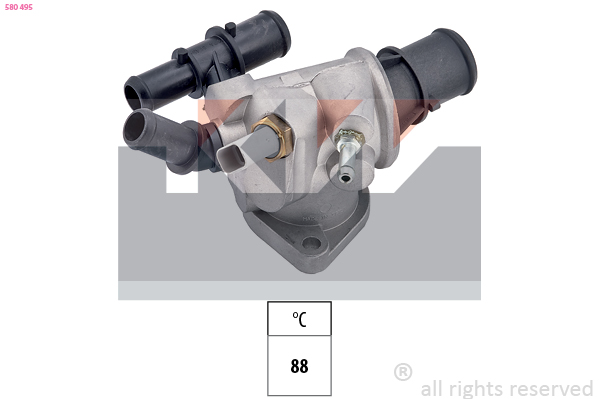 Thermostaat KW 580 495