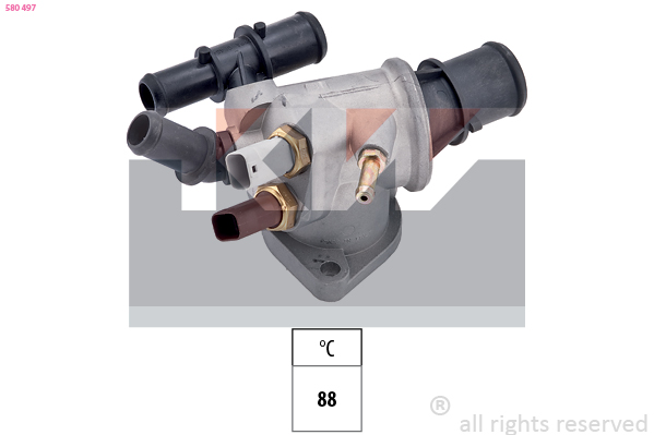 Thermostaat KW 580 497