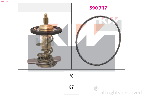 Thermostaat KW 580 511