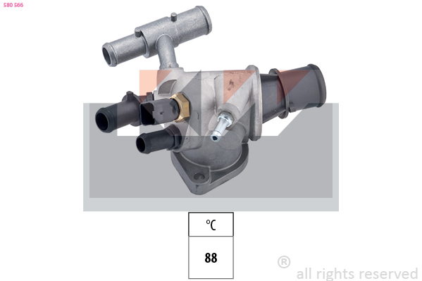 Thermostaat KW 580 566