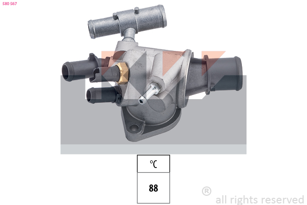 Thermostaat KW 580 567