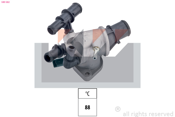 Thermostaat KW 580 582