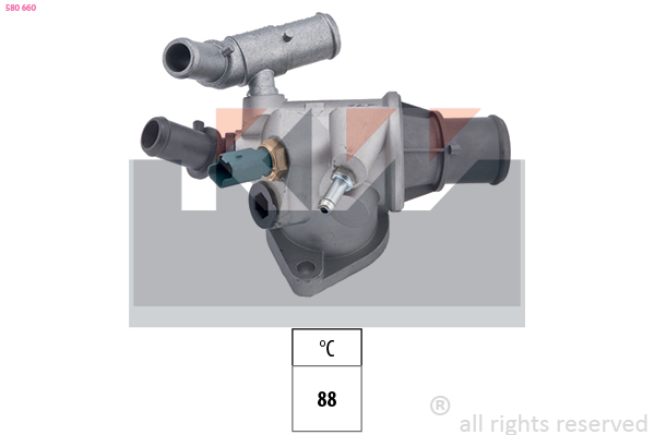 Thermostaat KW 580 660