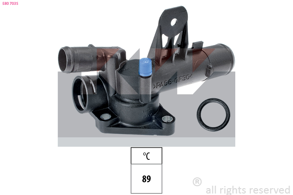 Thermostaat KW 580 703S