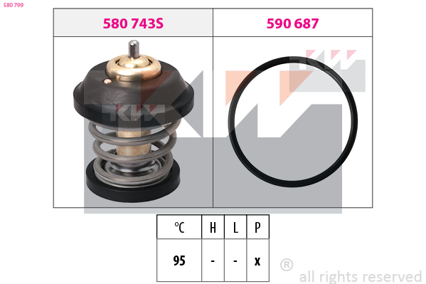 Thermostaat KW 580 799