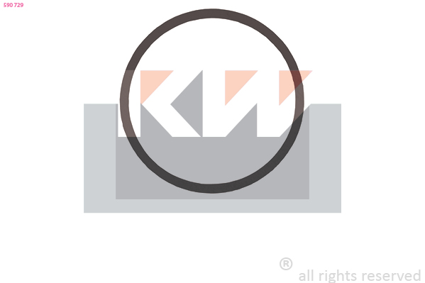 Thermostaat pakking KW 590 729