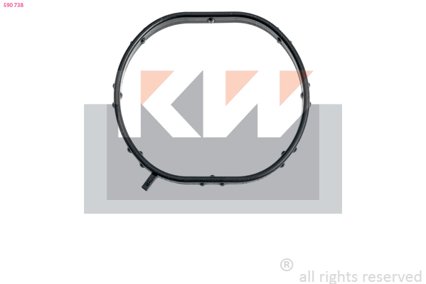 Thermostaat pakking KW 590 738