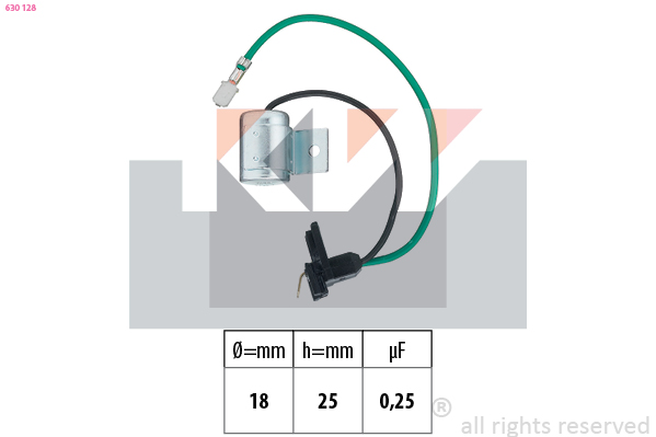 Condensator KW 630 128
