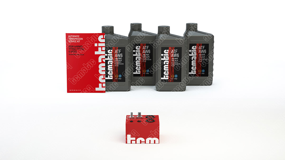 Onderd.set, olie verversen van automatische versnellingsbak Tcmatic 105.101.0019