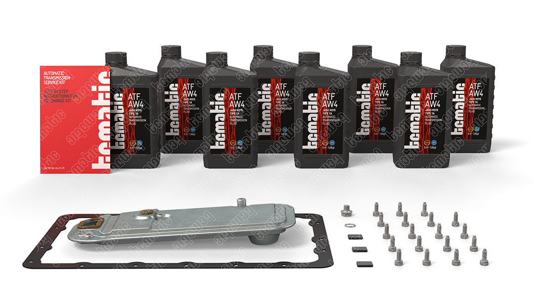 Onderd.set, olie verversen van automatische versnellingsbak Tcmatic 105.101.0052