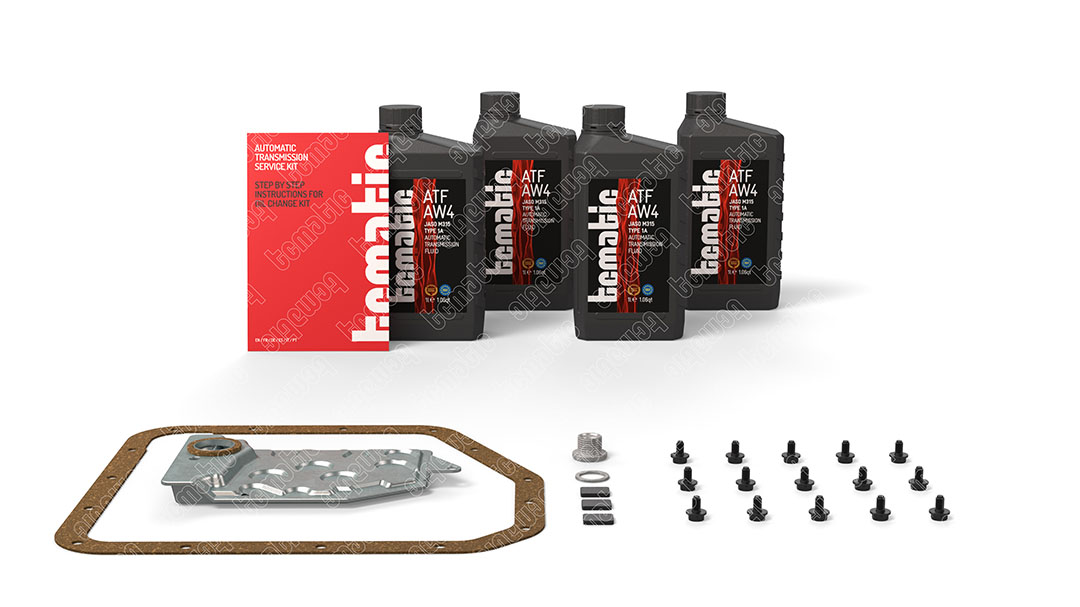 Onderd.set, olie verversen van automatische versnellingsbak Tcmatic 105.101.0056